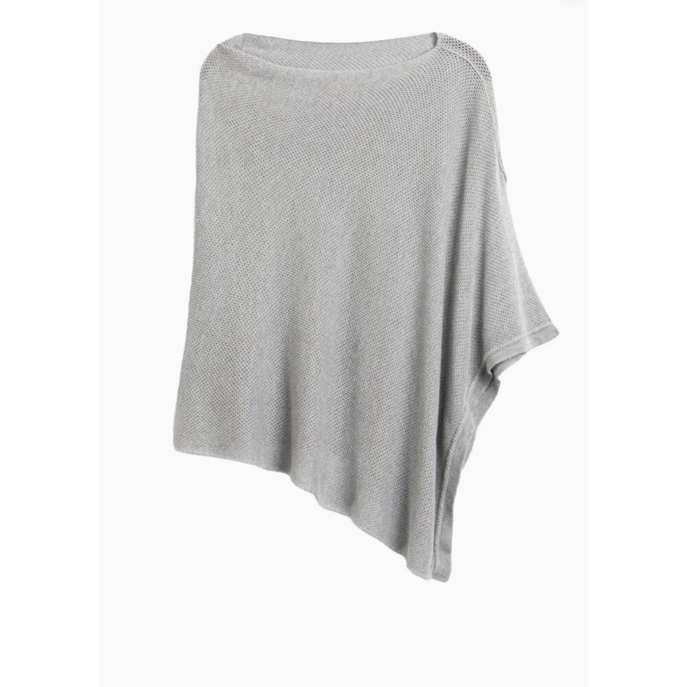 Cocoon By Amma 7 In 1 Knit Nursing Cover Gray Lightweight Breastfeeding